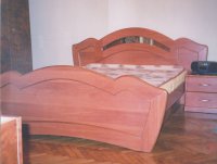 Спальня из натурального дерева